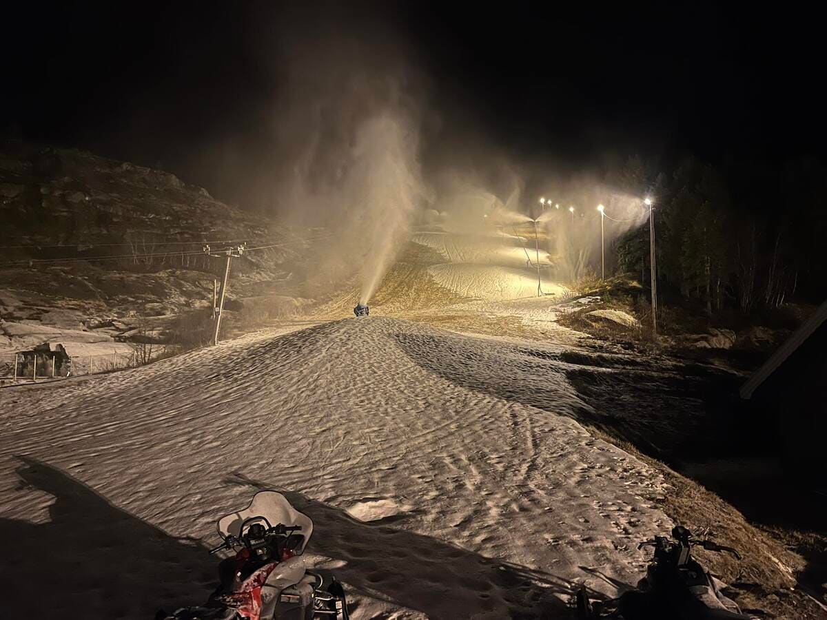 – Sjeleglade for at vi kan produsere snø igjen