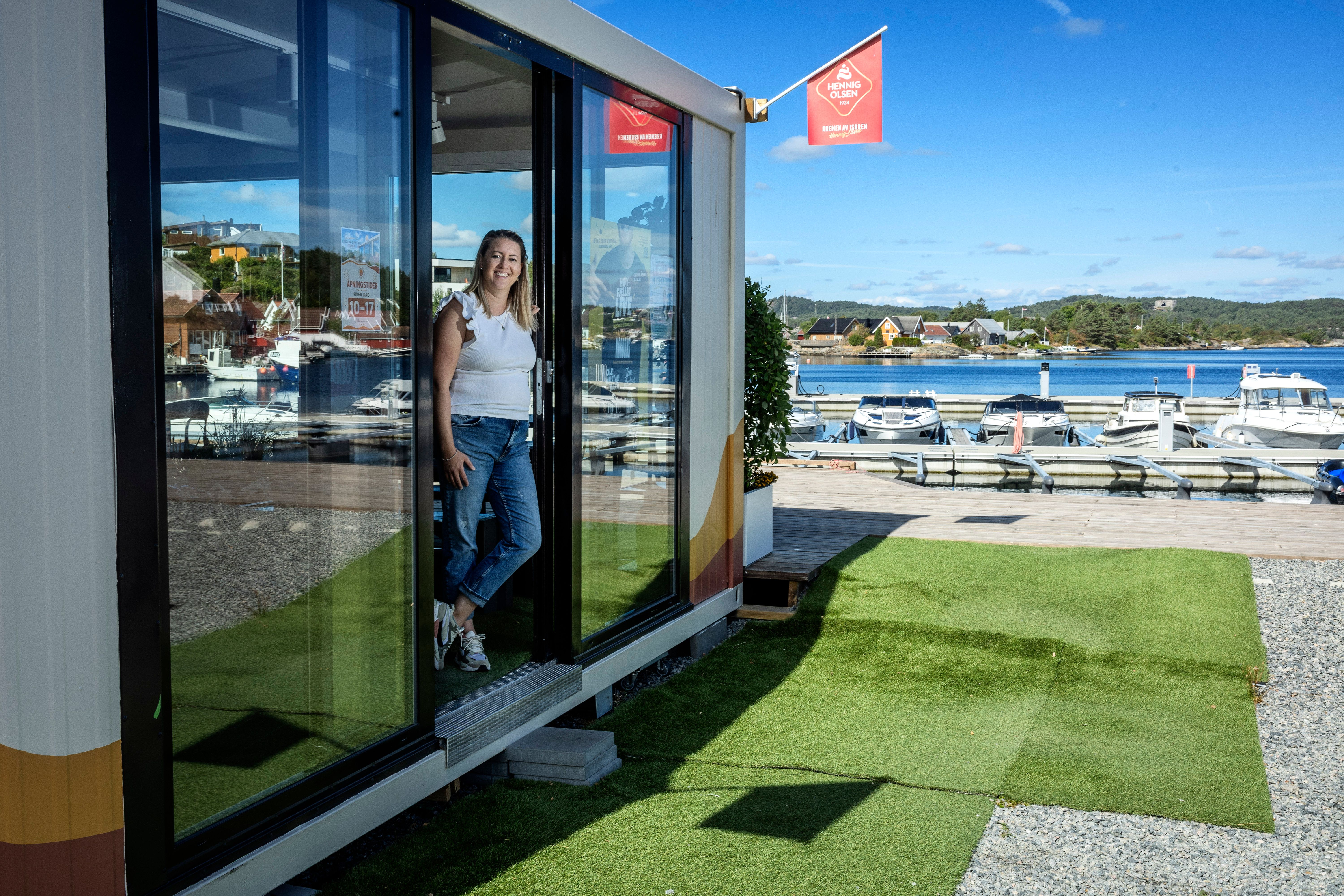 Åpnet sommer­kiosk: – Har defi­nitivt gitt mersmak