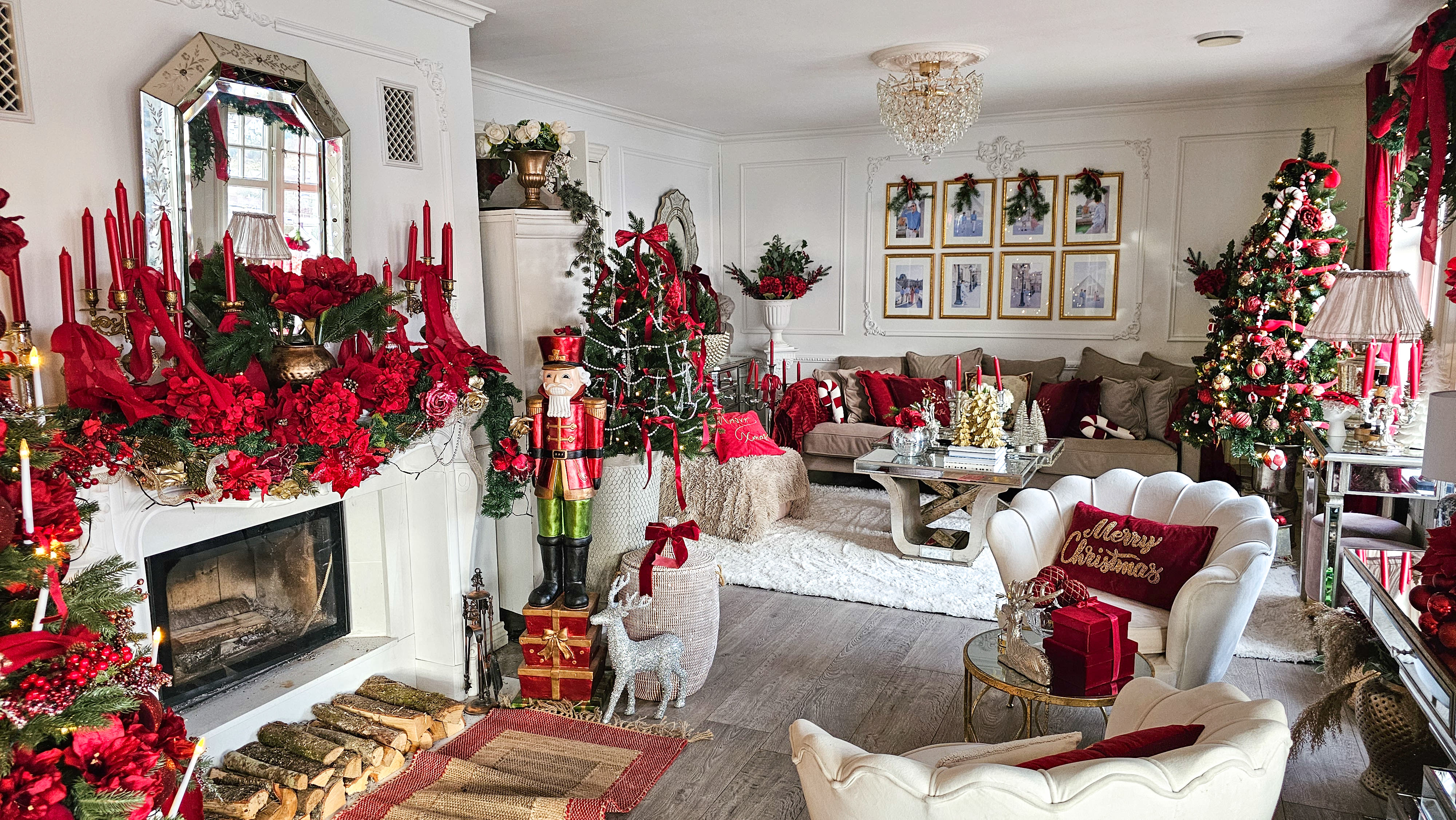 Er det noen i dette landet som pynter mer til jul enn Anette?