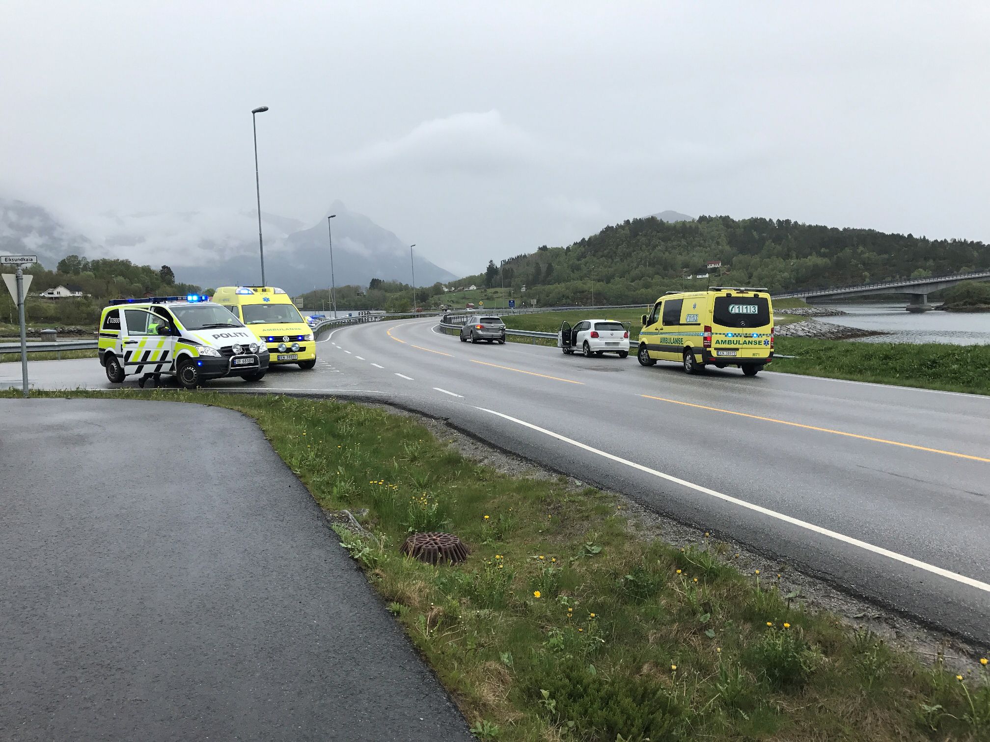 Trafikkulykke Ved Eiksundbrua Smp no