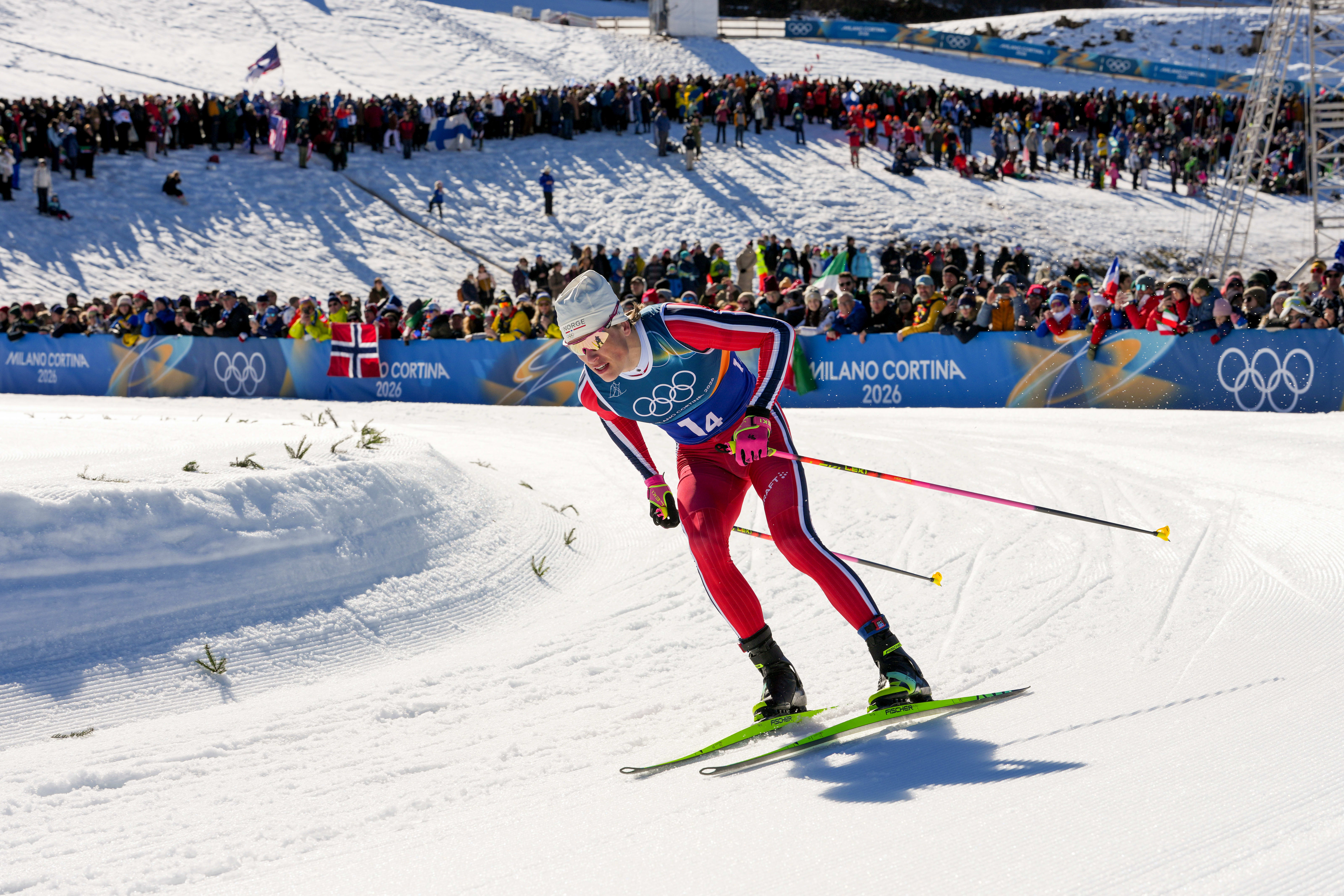 Klæbo sikret norsk stafett­gull – ble tidenes gullvinner i vinter-OL