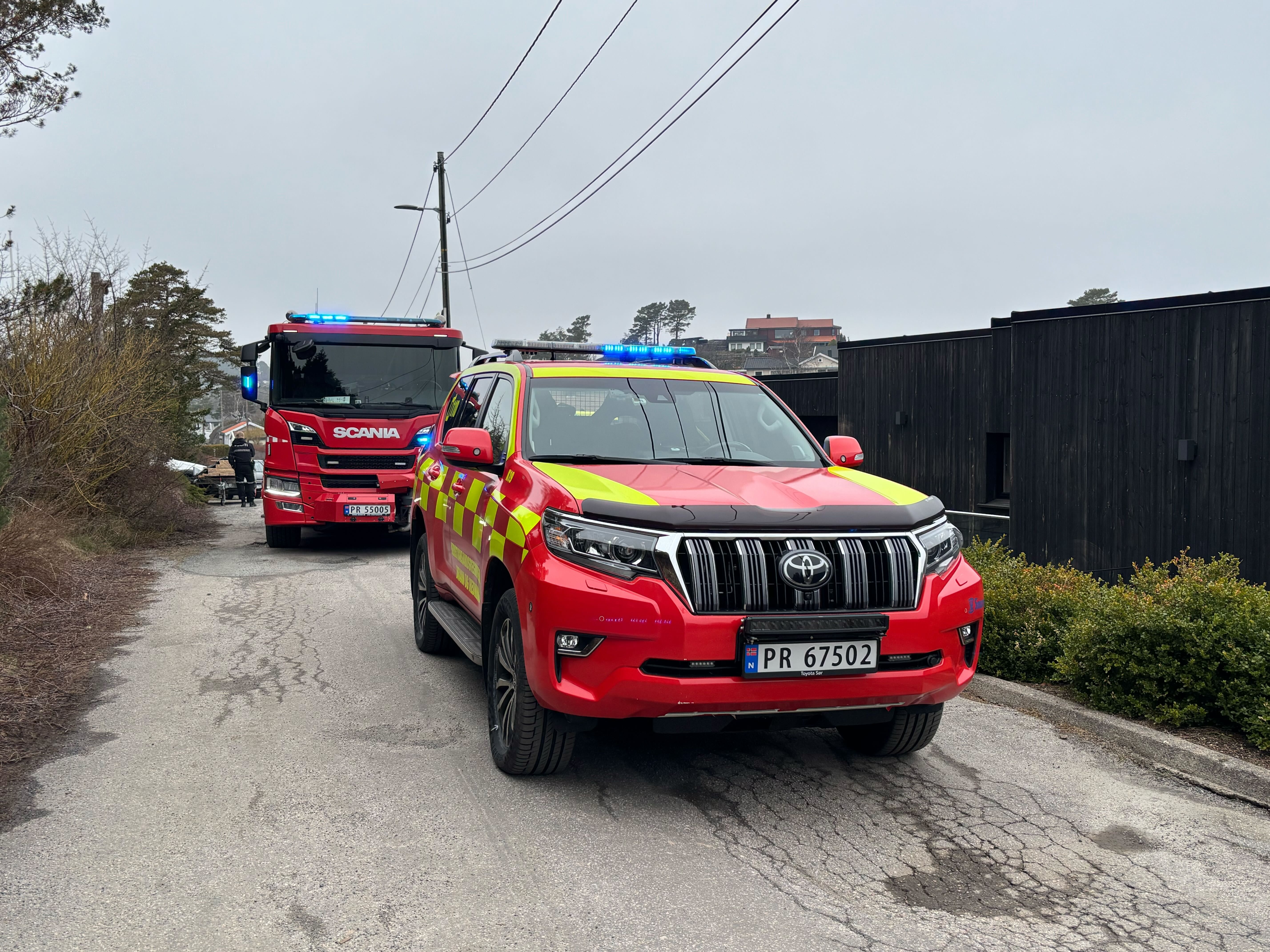 Boligbrann i Kristiansand