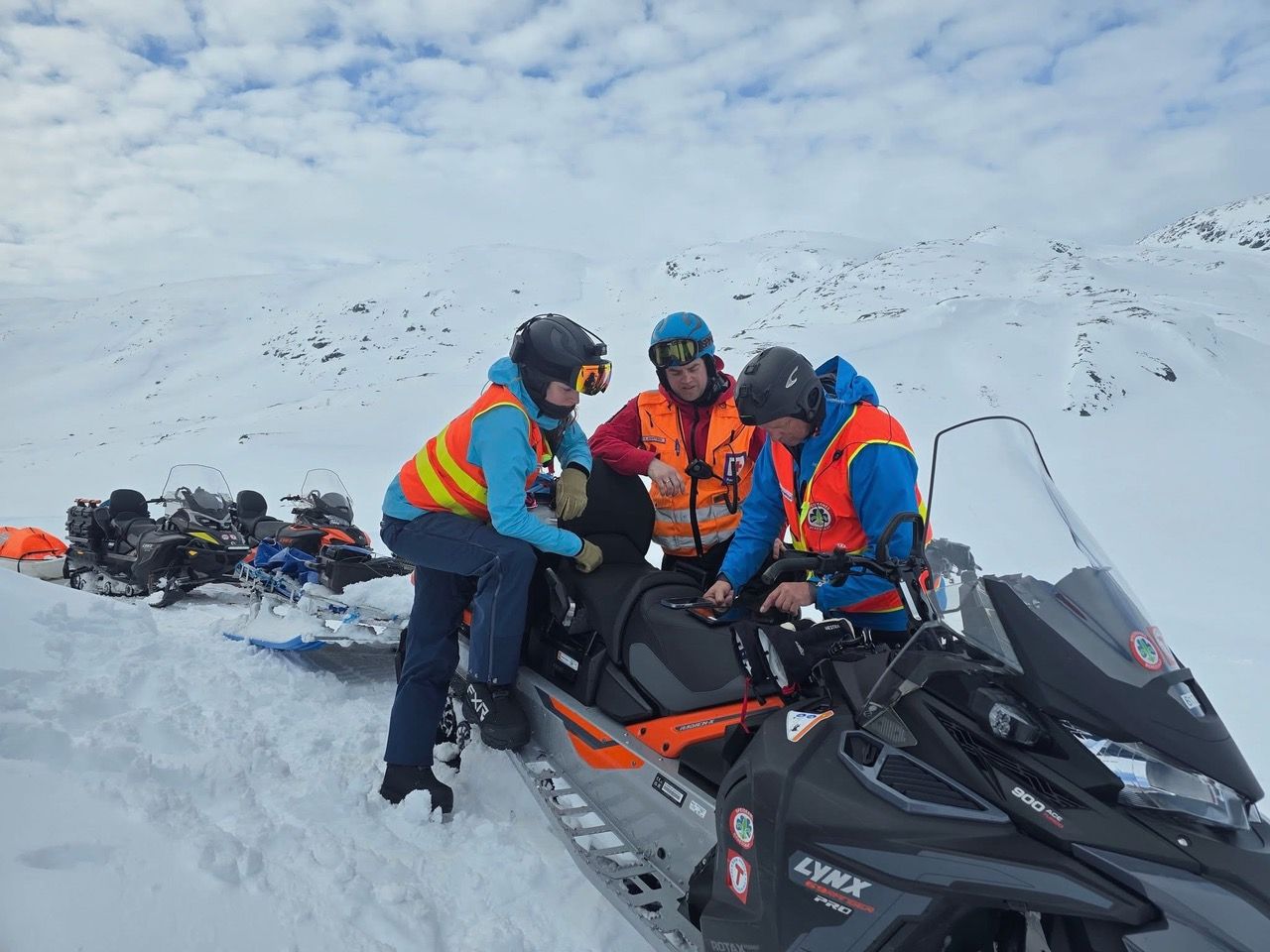 Hentet syke skigåere fra turist­hytte