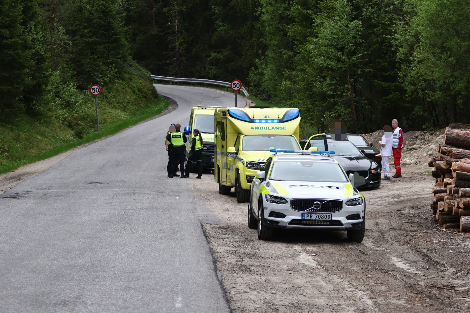 To biler har kollidert