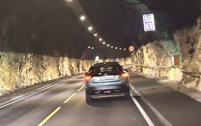 Har fått stans i tunnel
