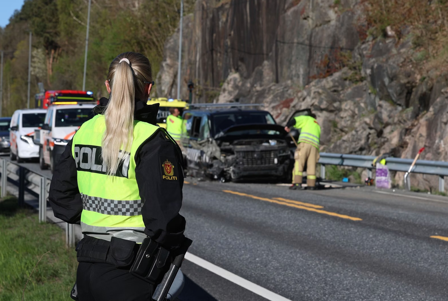 Kjørte ned foto­boks på E18