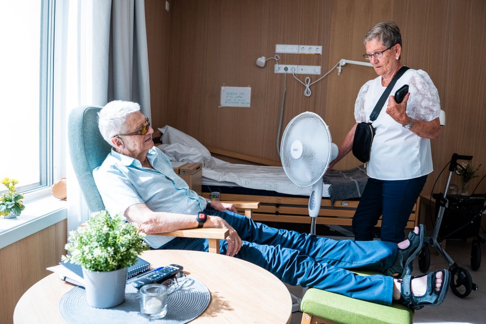 – Det er håpløst å oppholde seg her