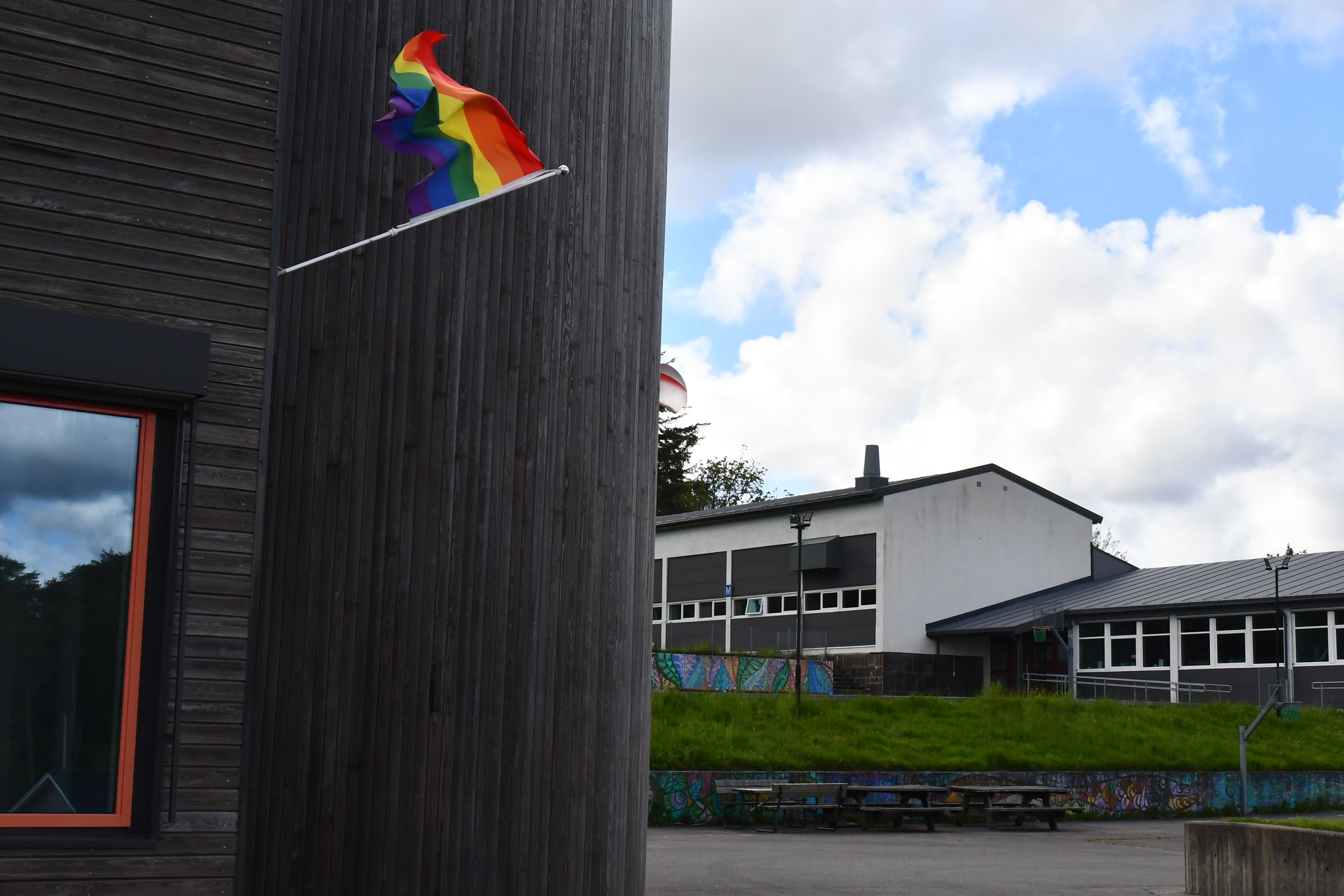 Disse skolene flagger og flagger ikke med regnbueflagget i juni
