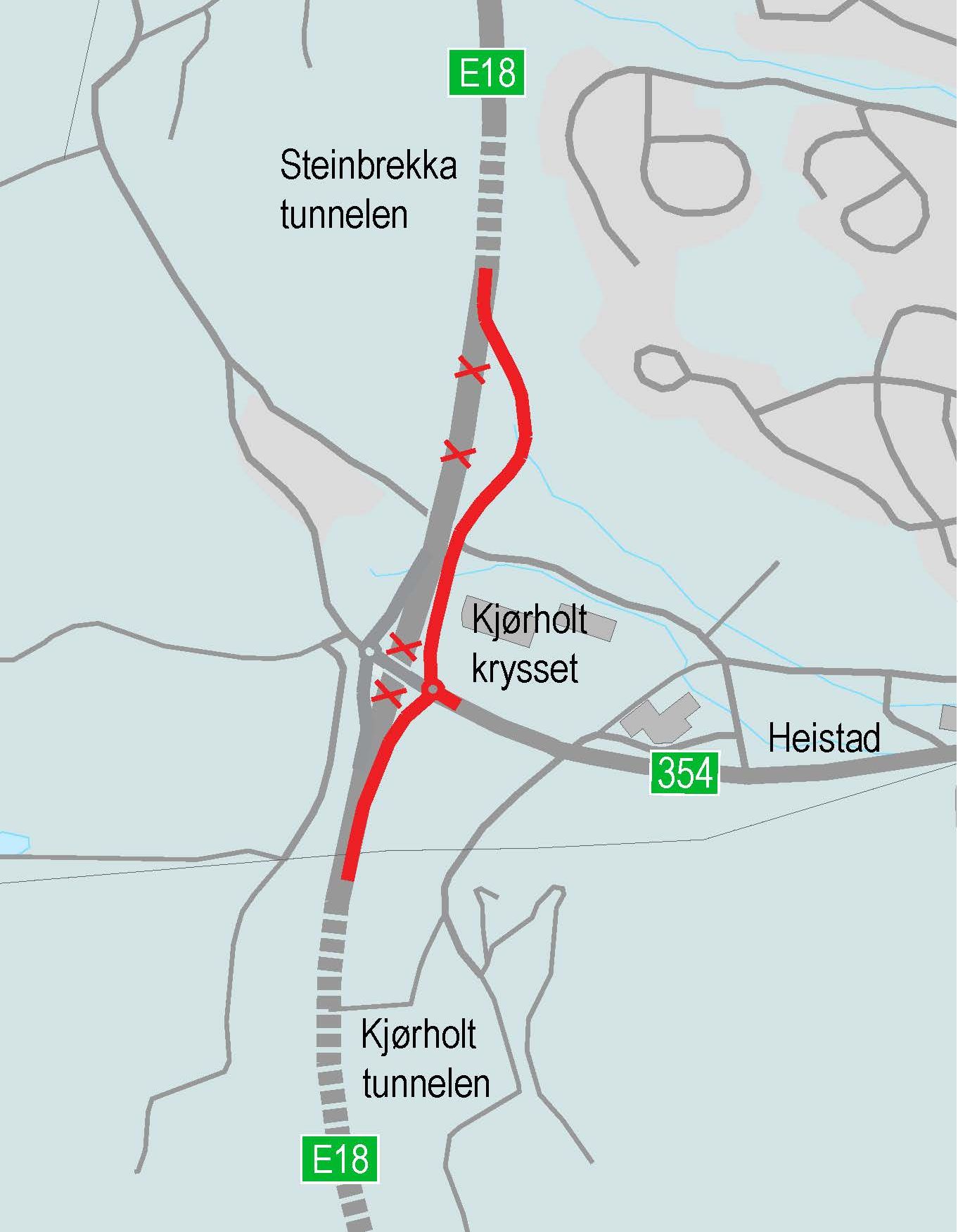 Nå blir det nytt kjøremønster på E18: – Vær forberedt på kø og ...