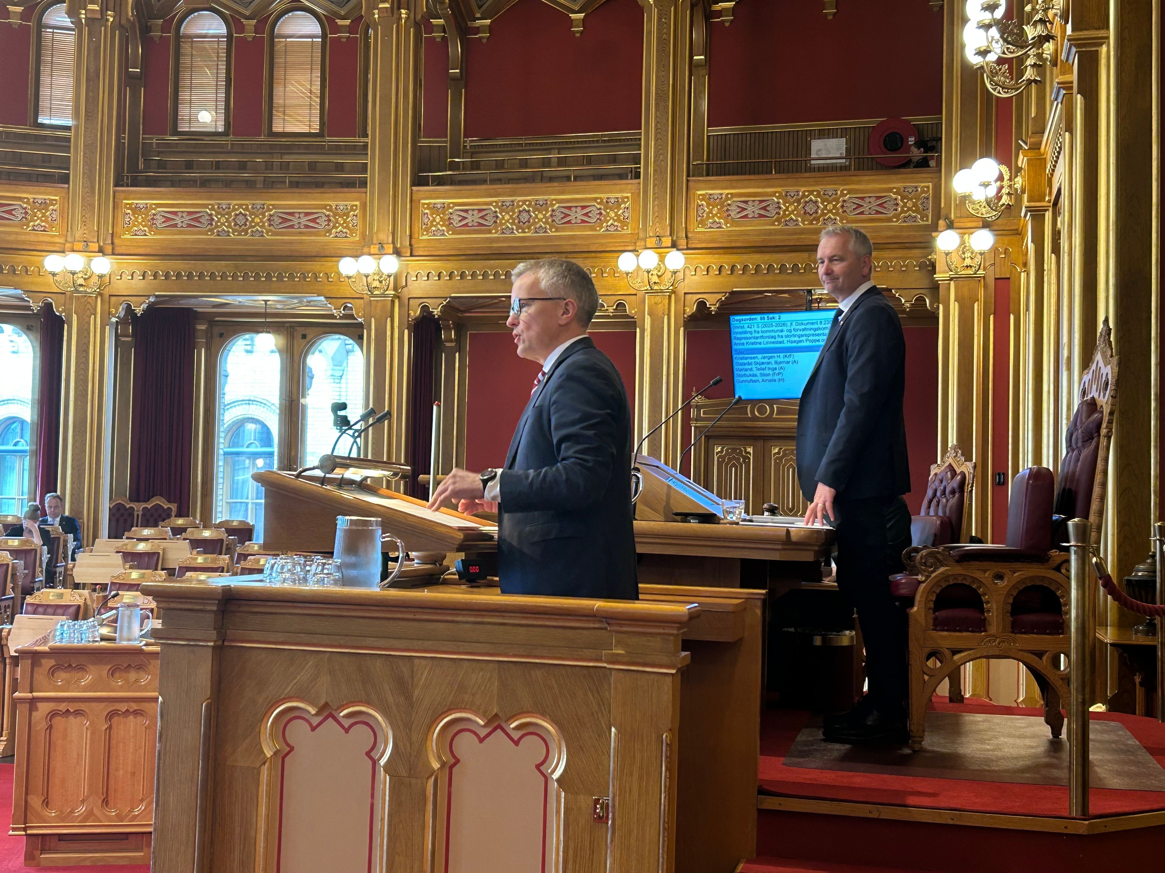 – Har stor sympati med de menneskene dette faktisk gjelder