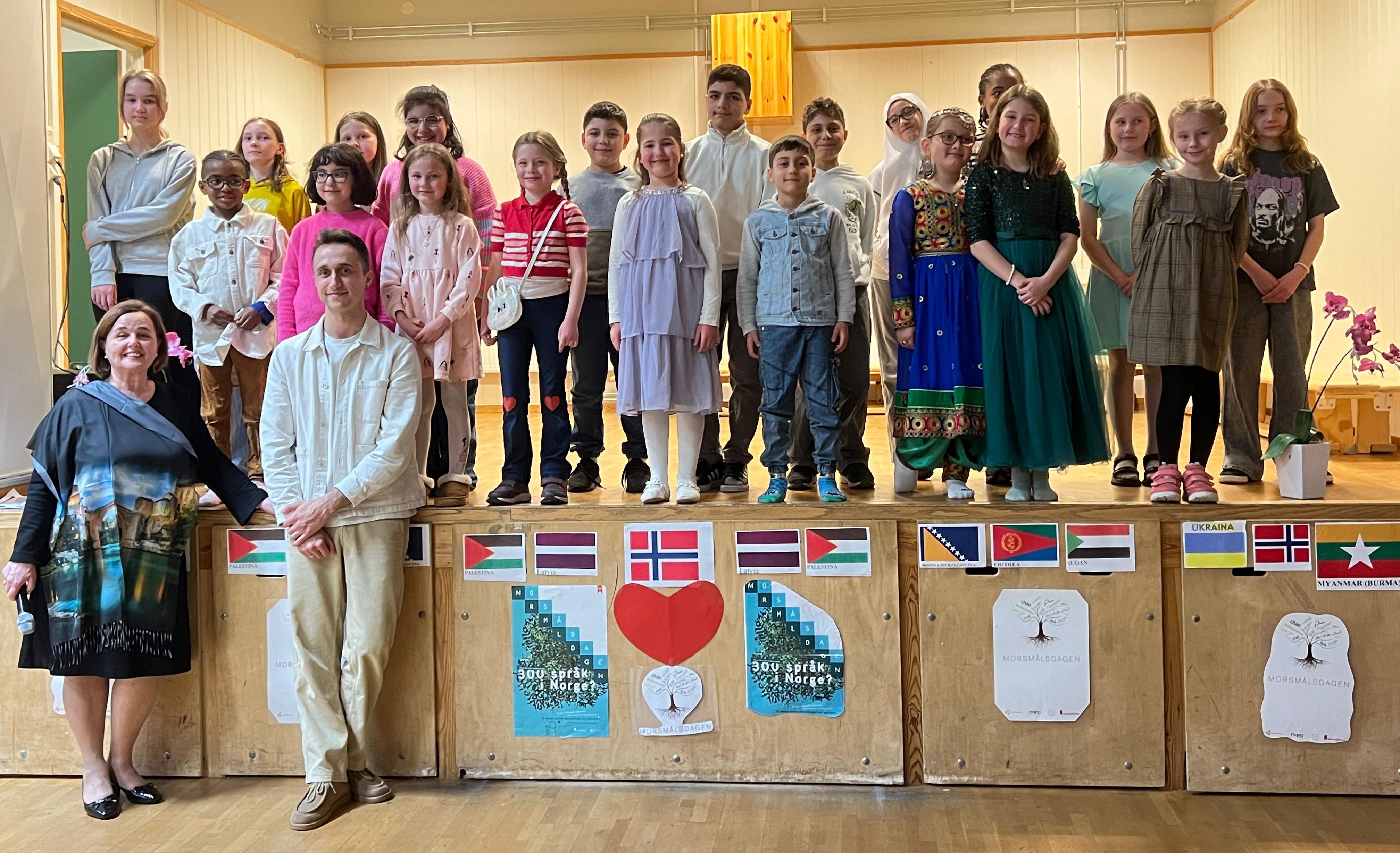 Feiret språklig mangfold: – En veldig fin kveld