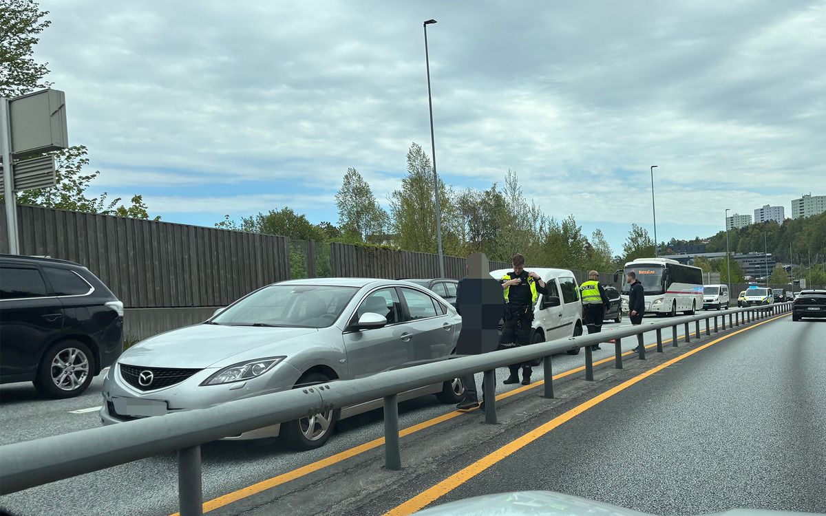 Bilstans skapte kø på E39 i Kristian­sand