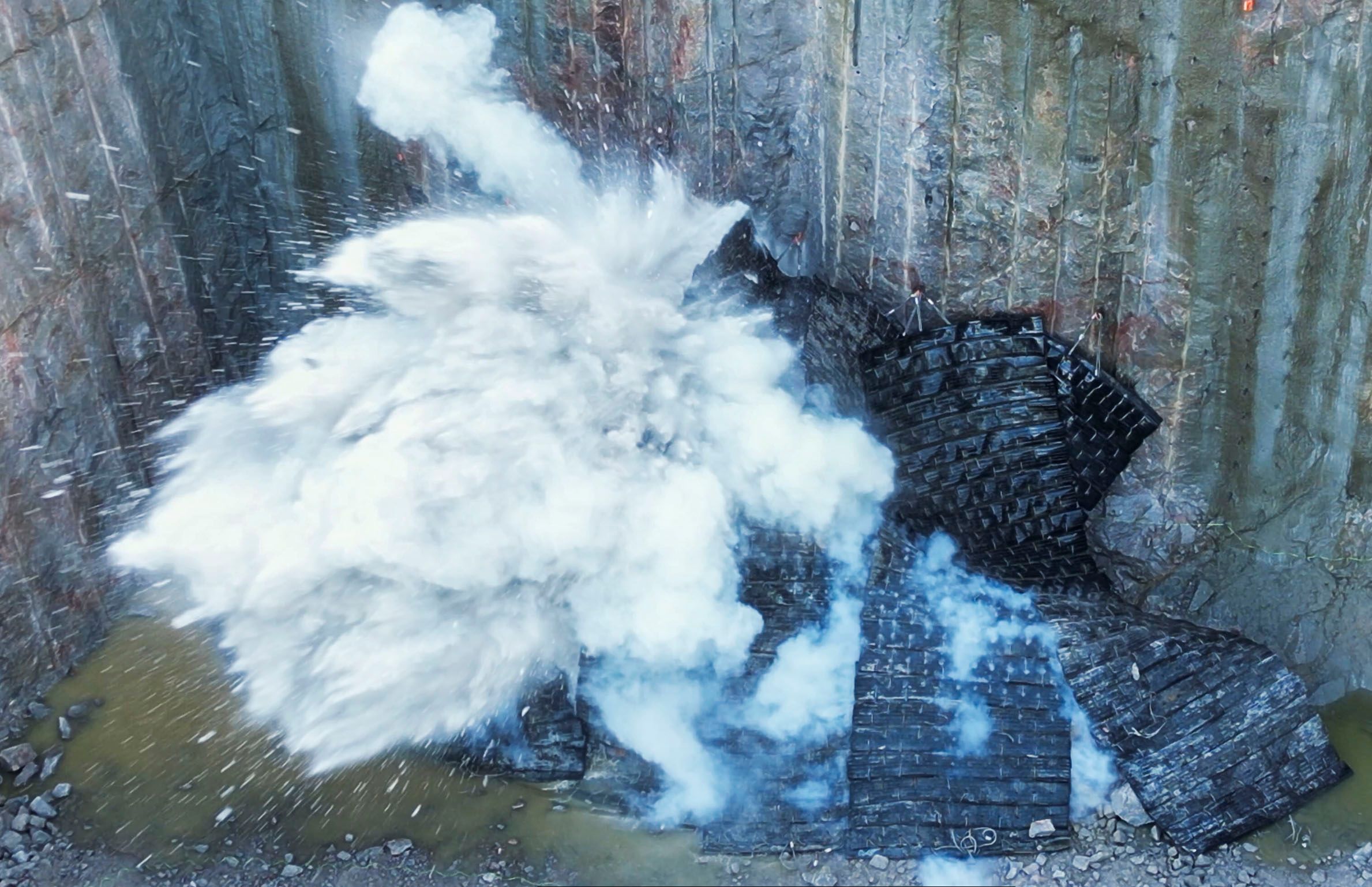 Første tunnel­salve på E39: – Utrolig kult!