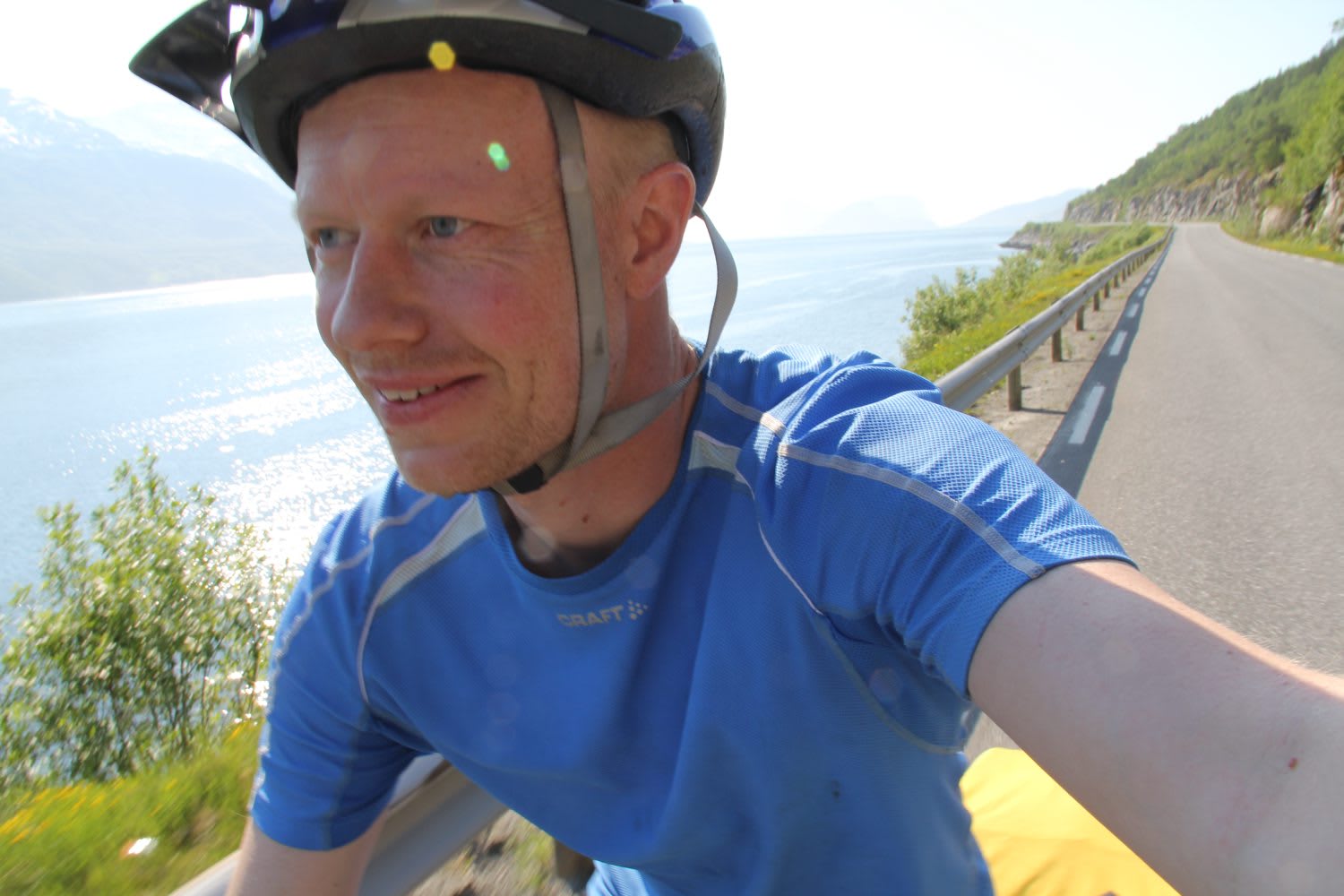 Lars Erik (40) skal sykle rundt tronderbladet.no